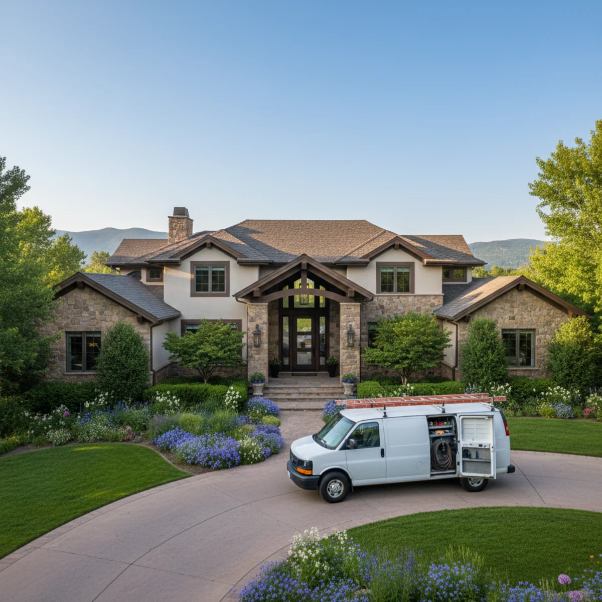 Suburban home in Cherry Hills Village, CO served by a local sump pump company