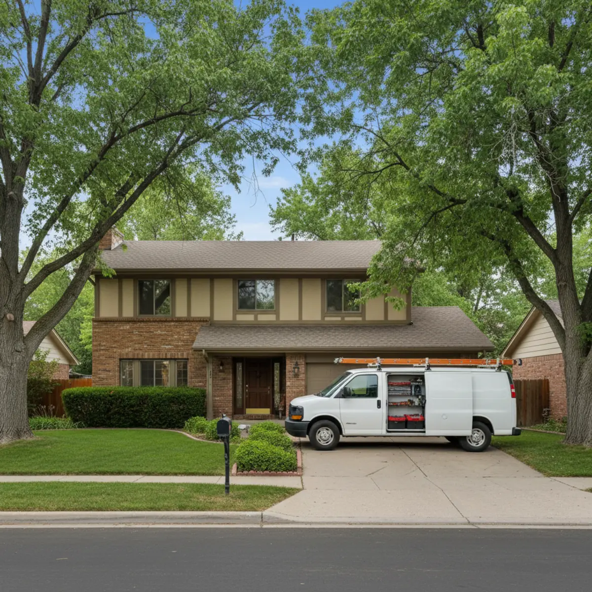 Suburban home in Englewood, CO served by a local sump pump company