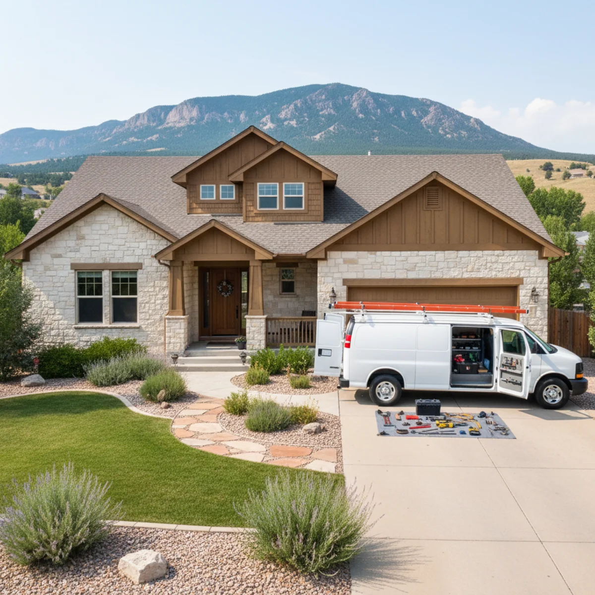 Suburban home in Golden, CO served by a local sump pump company