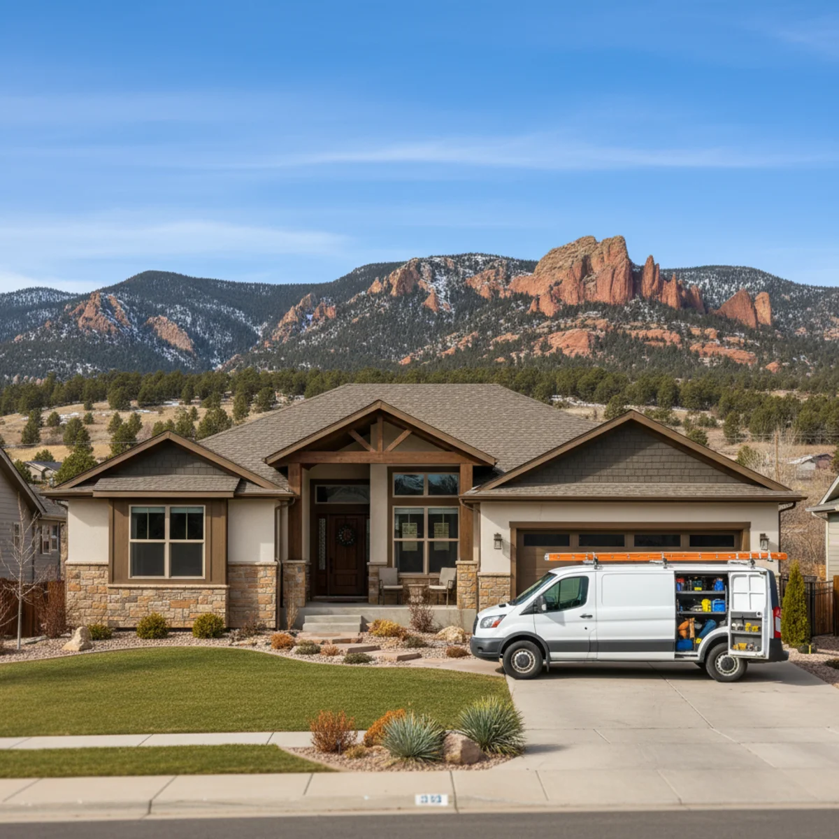 Suburban home in Ken Caryl, CO served by a local sump pump company