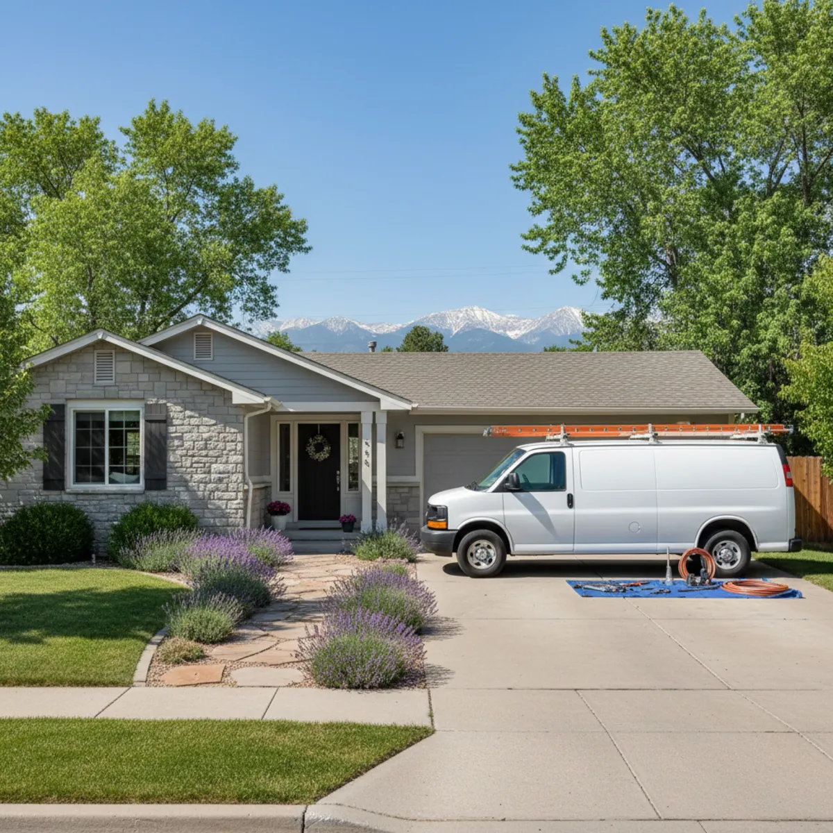 Suburban home in Littleton, CO served by a local sump pump company