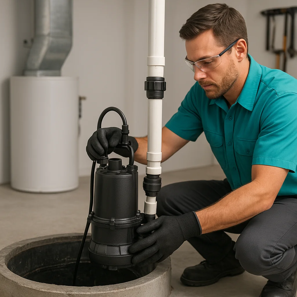 Sump pump replacement