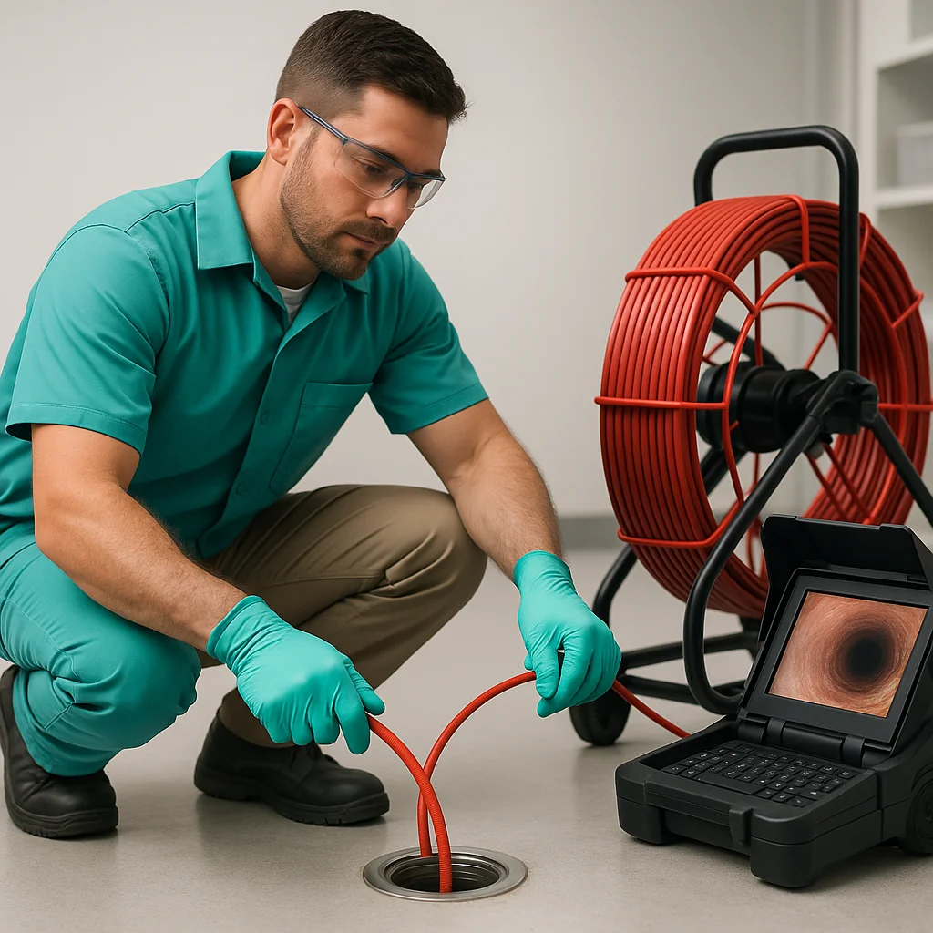 Sewer line inspection (camera)