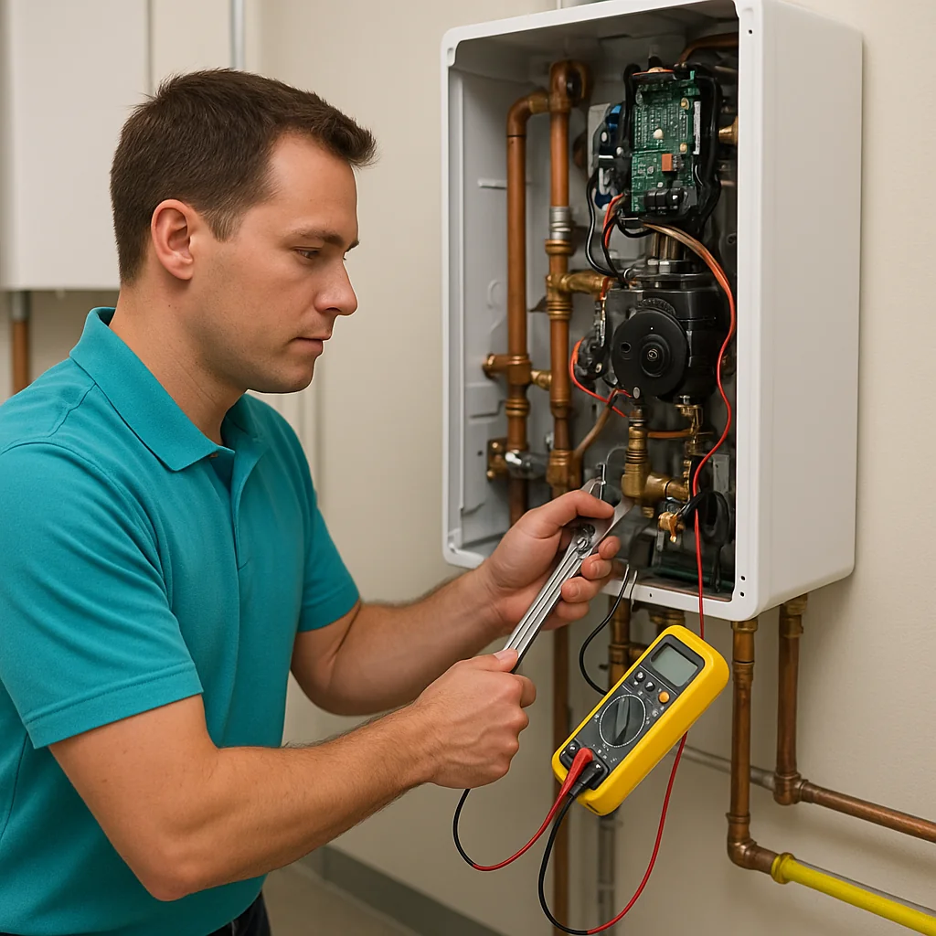 Tankless water heater repair